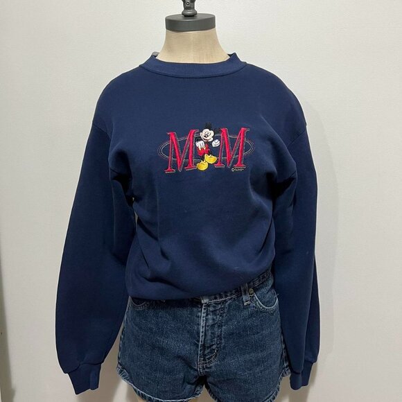 Vintage Mickey Mouse Crewneck Sweater - Picture 1 of 6